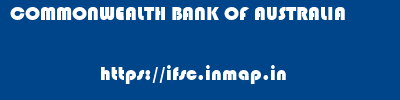 COMMONWEALTH BANK OF AUSTRALIA       ifsc code